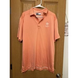Callaway Golf Polo Shirt Opti Dri TRUMP NATIONAL DORAL Shirt Mens Sz Large